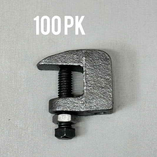 PHD MANUFACTURING INC (100 PACK) Beam Clamp PL Finish Open U Design 3/8 #350