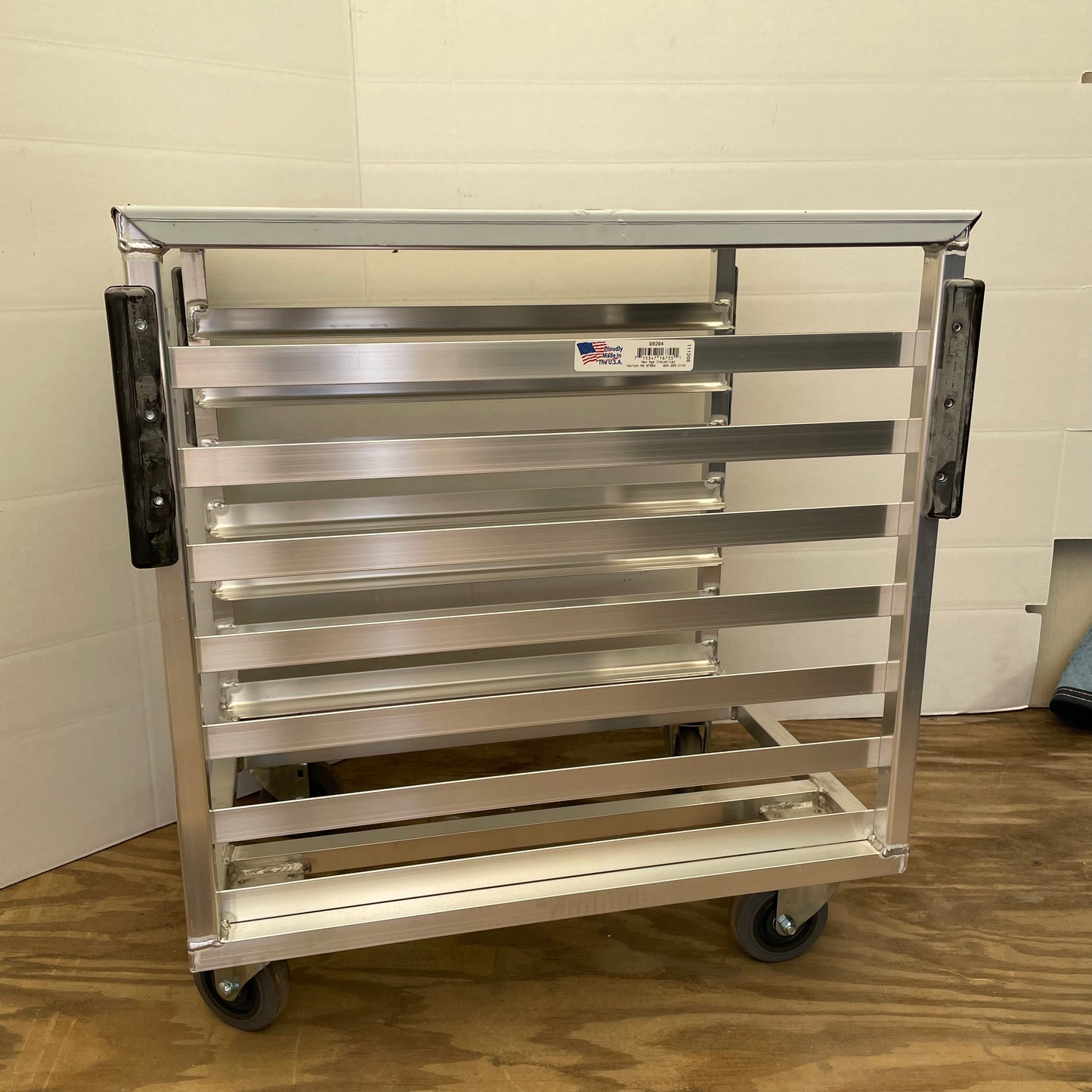 NEW AGE INDUSTRIAL Stainless Steel Tray Rack w/ Casters 98294