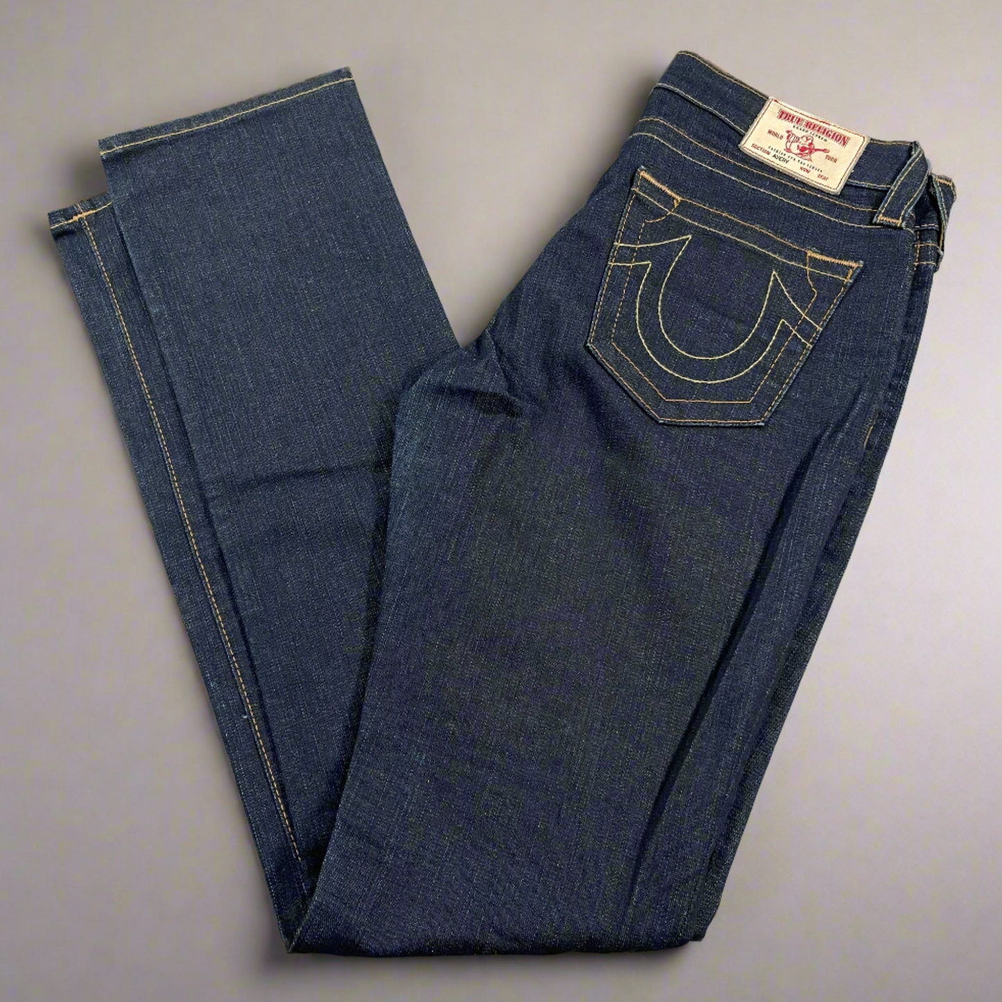 TRUE RELIGION Denim Skinny Jeans USA Women's Sz 27 (Waist 30") Blue (New Other)