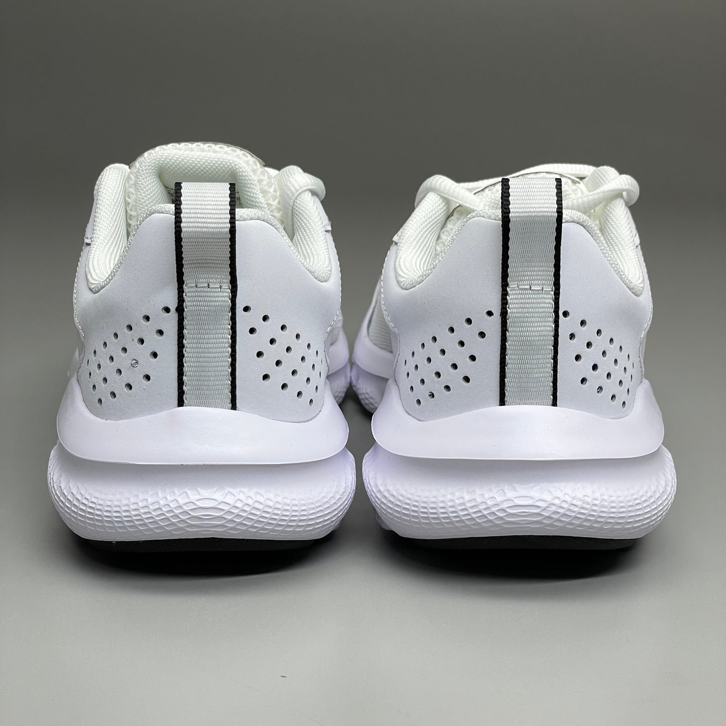 UNDER ARMOUR UA W Charged Assert 9 D Running Shoes Women's Sz 7.5 White 3024591-101 (New)