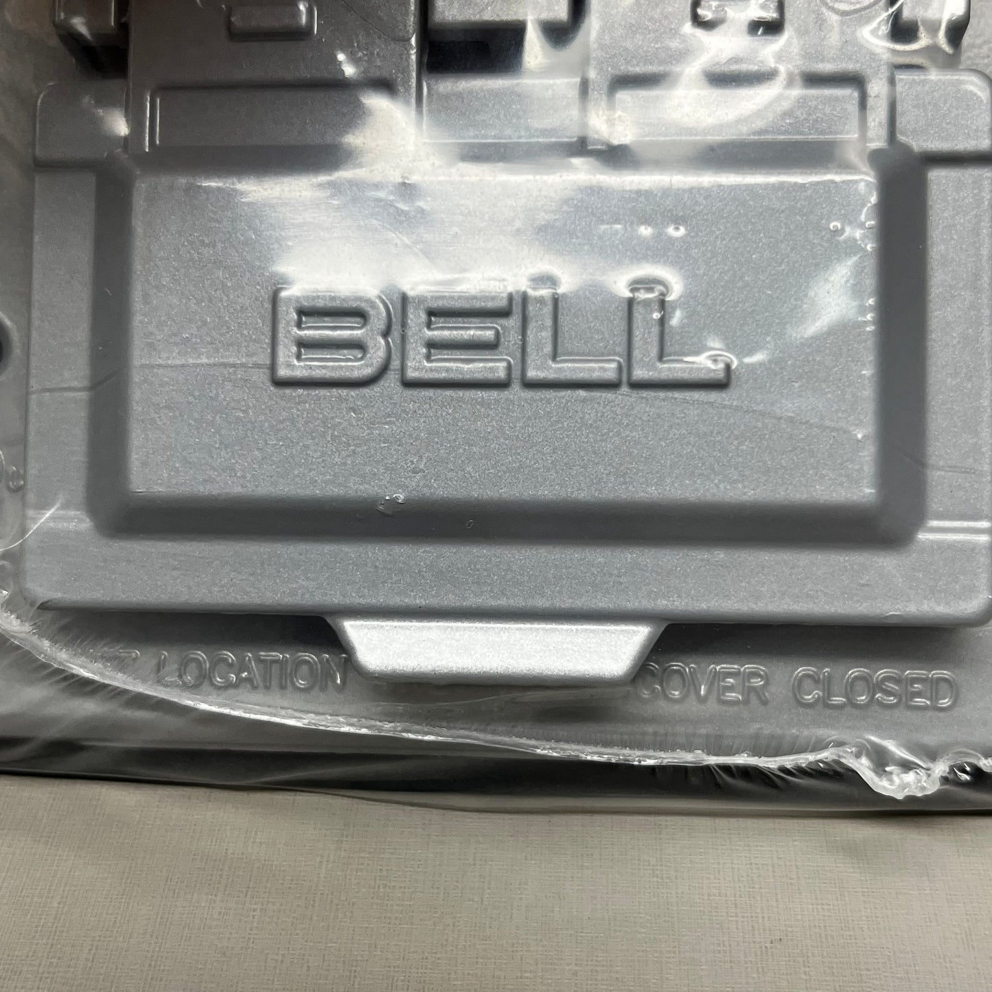 BELL OUTDOOR 2-pack Single-Gang Device Cover Horizontal GFCI Grey 5101-0 (New)