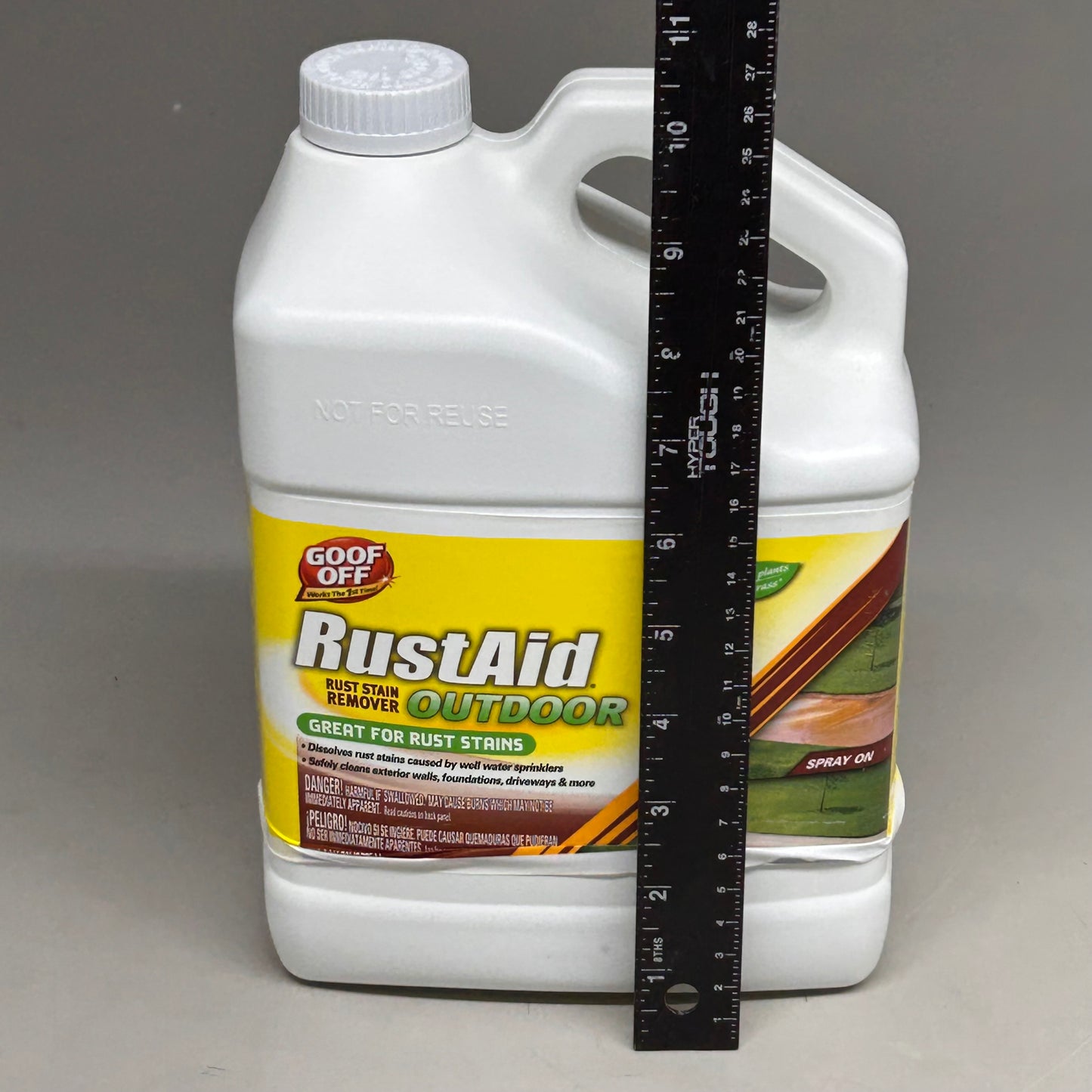 GOOF OFF (1 Gallon) RustAid Outdoor Rust Stain Remover J9373