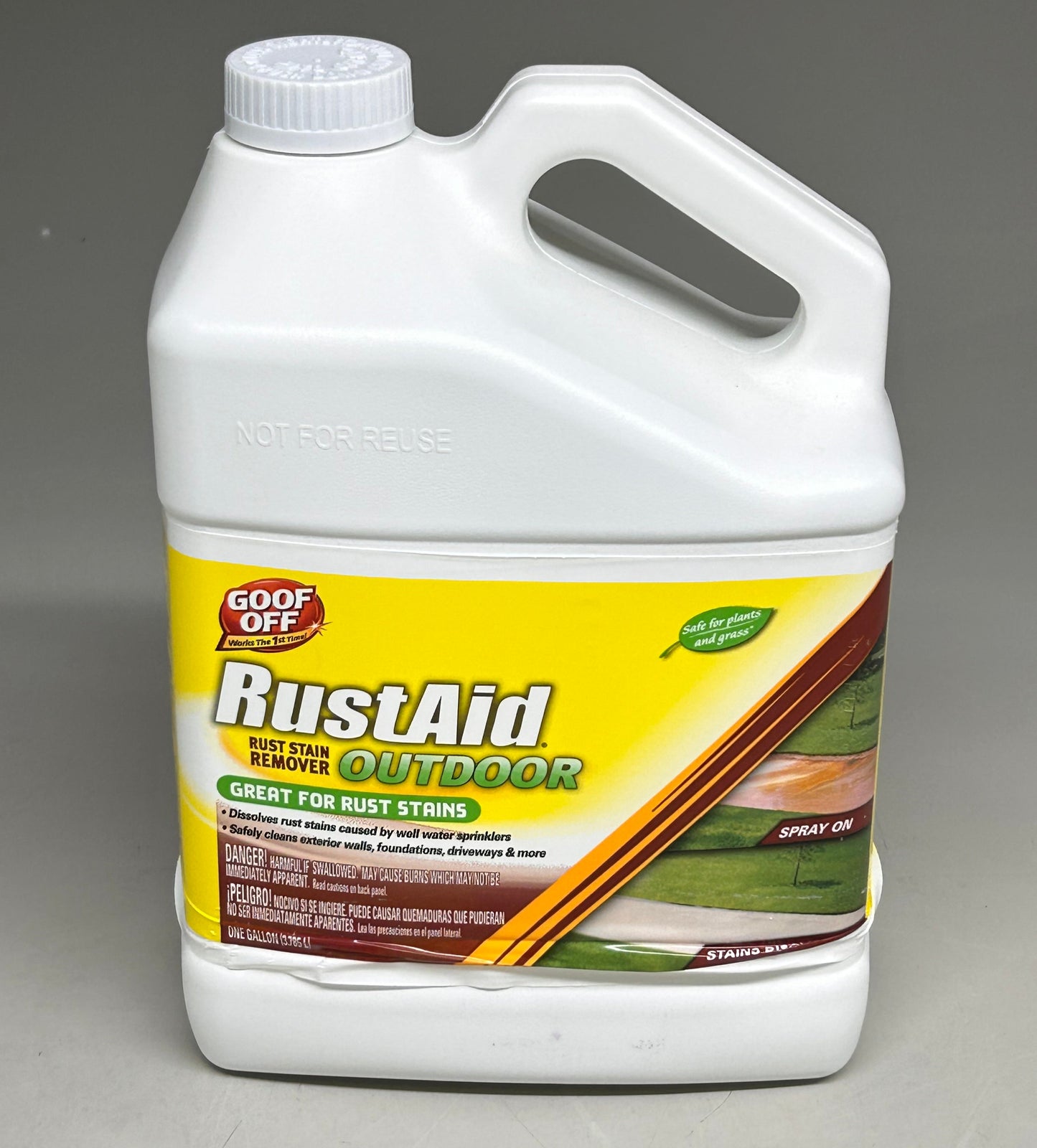 GOOF OFF (1 Gallon) RustAid Outdoor Rust Stain Remover J9373