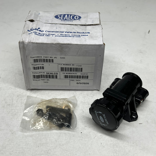 SEALCO Compressor Pressure Control Valve Straight Through 1/4" NPT Port 5400