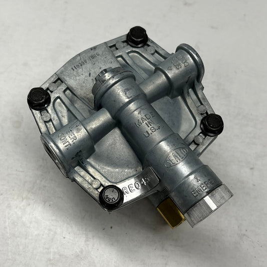 SEALCO Emergency Relay Valve Non Charging Style 4 Port 4.5 psi Silver 110338