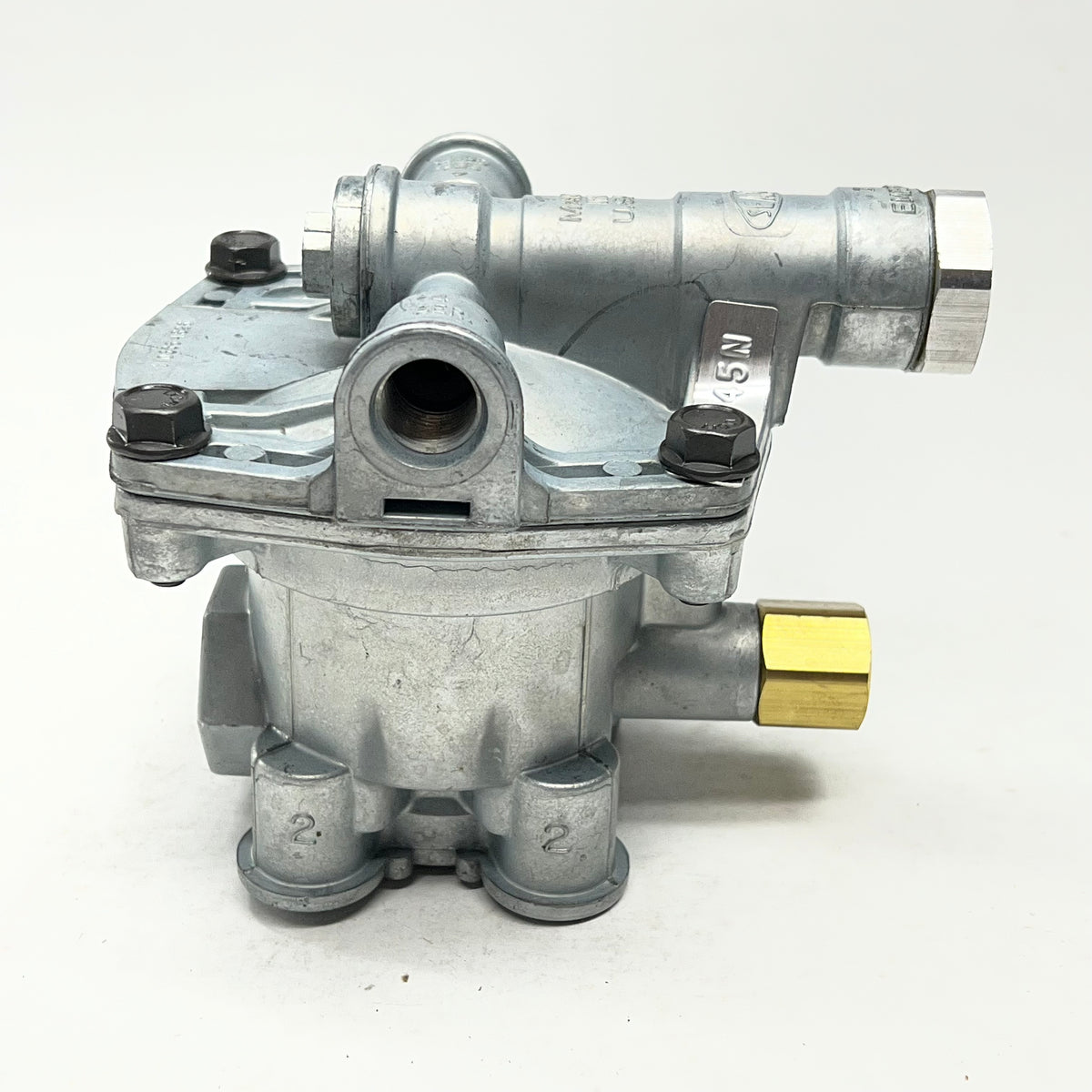 SEALCO Emergency Relay Valve Non Charging Style 4 Port 4.5 psi Silver 110338