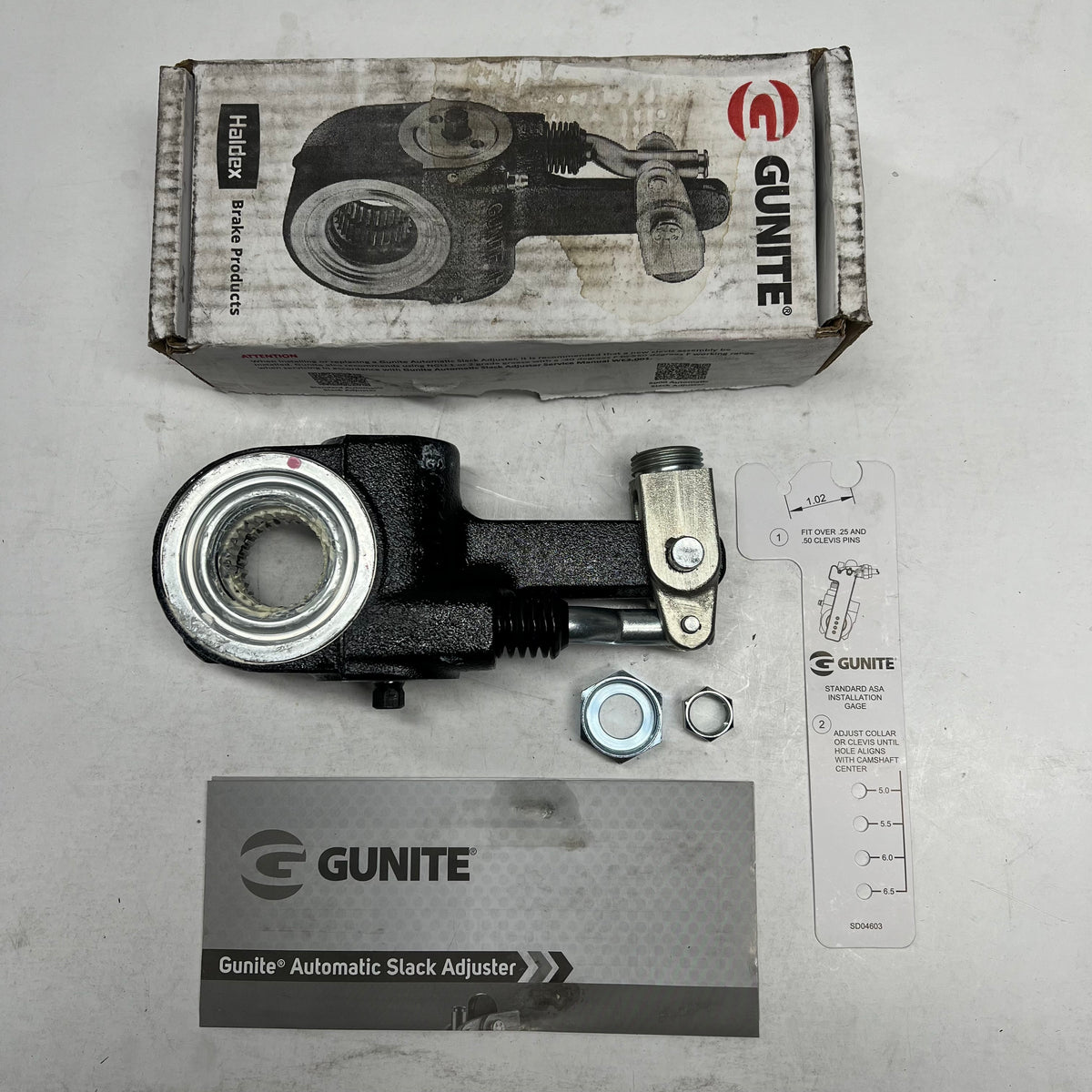 HALDEX Brake Adjuster Gunite Genuine  5/8"-18 Push Rod Compatible AS1141