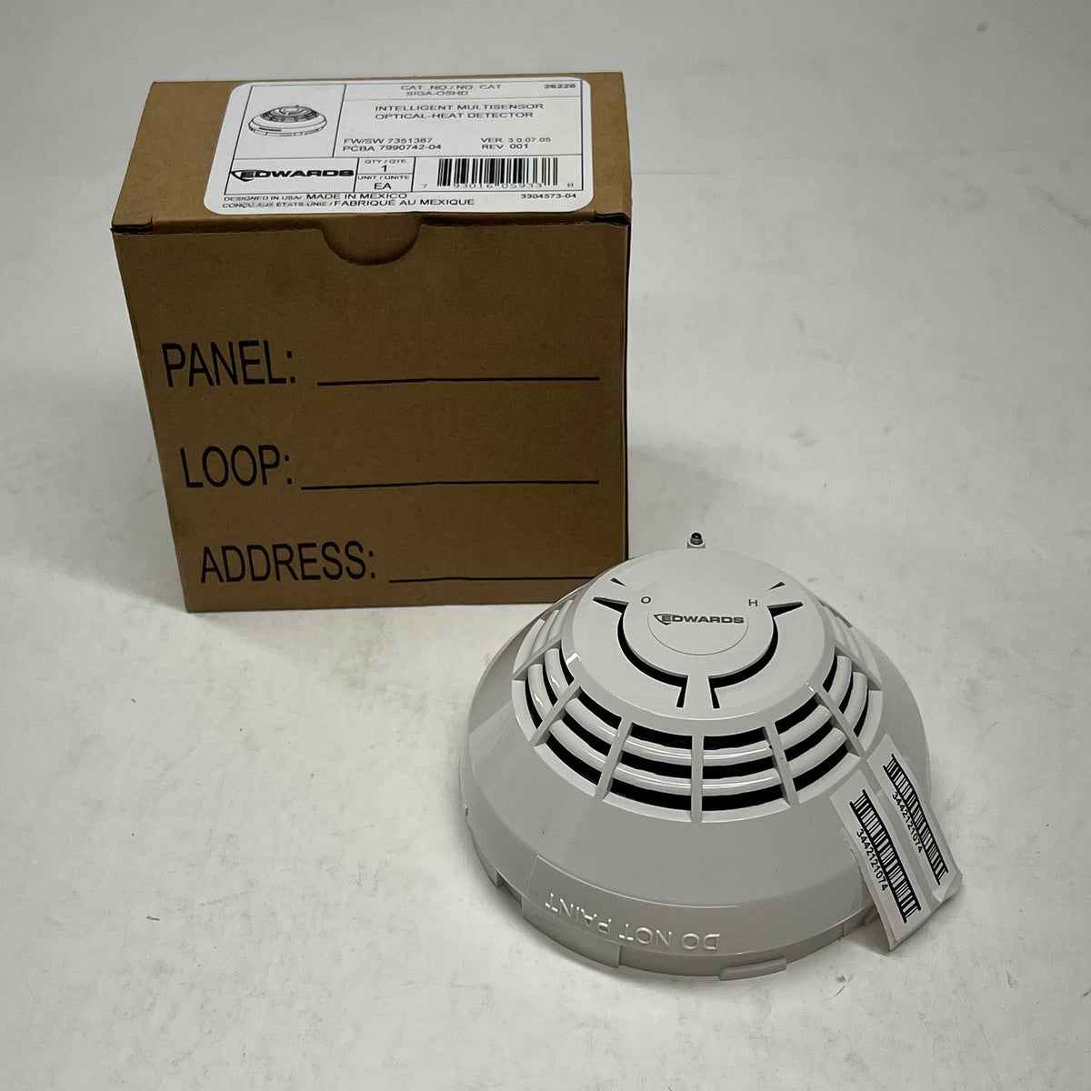 EDWARDS Intelligent Multi-criteria Optical Smoke And Heat Detector SIGA-OSHD