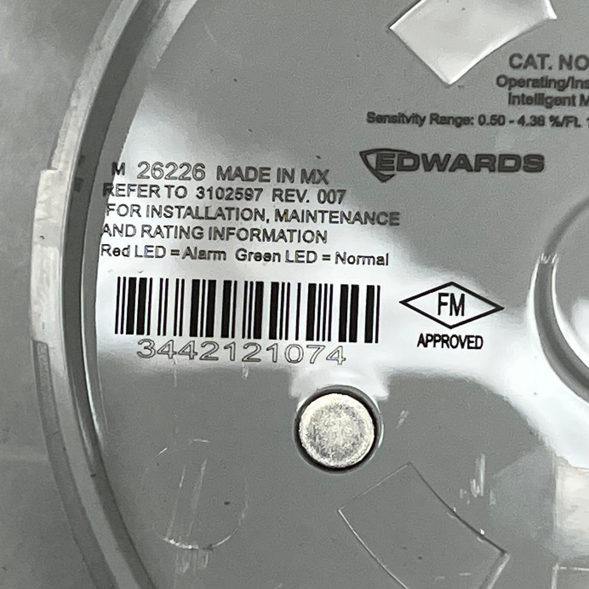 EDWARDS Intelligent Multi-criteria Optical Smoke And Heat Detector SIGA-OSHD