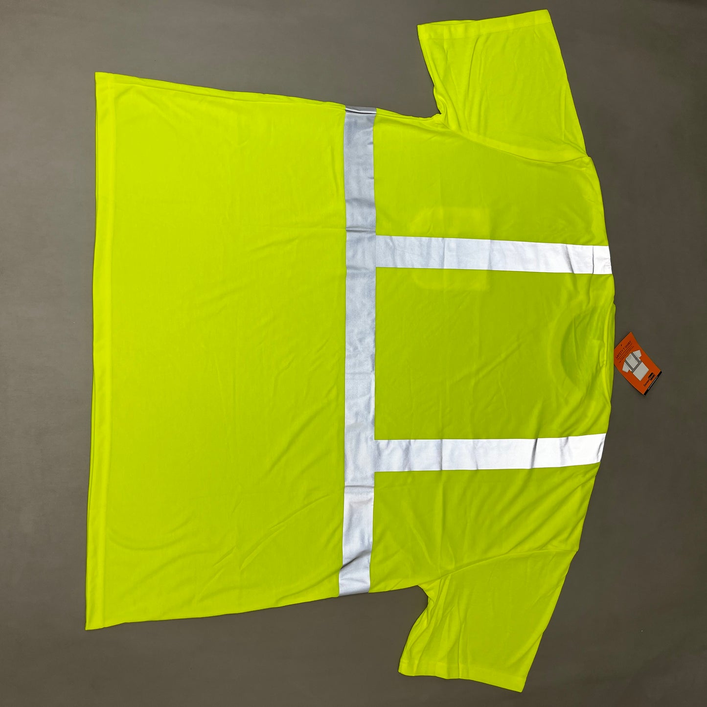 CORNERSTONE Pack of 6! Yellow Reflective Shirts Unisex Sz-4XL Neon Yellow (New)