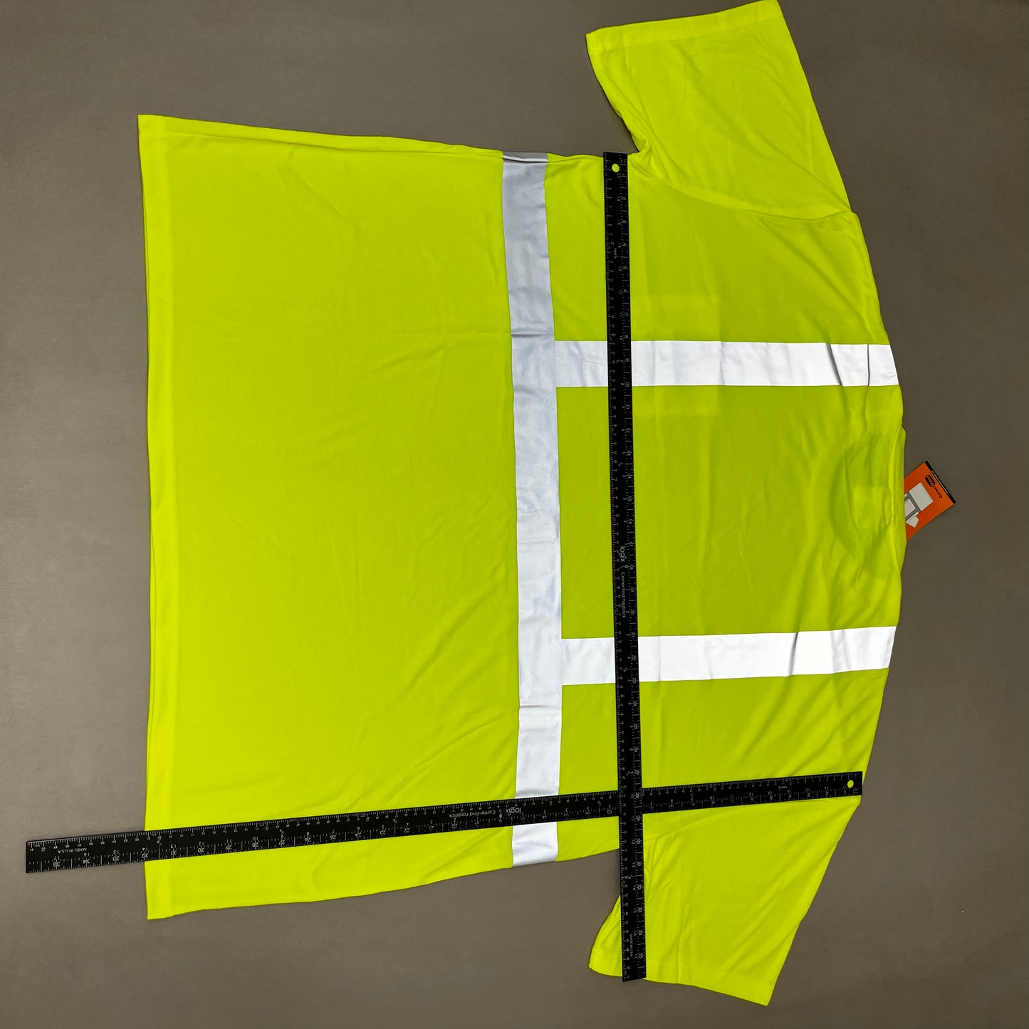 CORNERSTONE Pack of 6! Yellow Reflective Shirts Unisex Sz-4XL Neon Yellow (New)