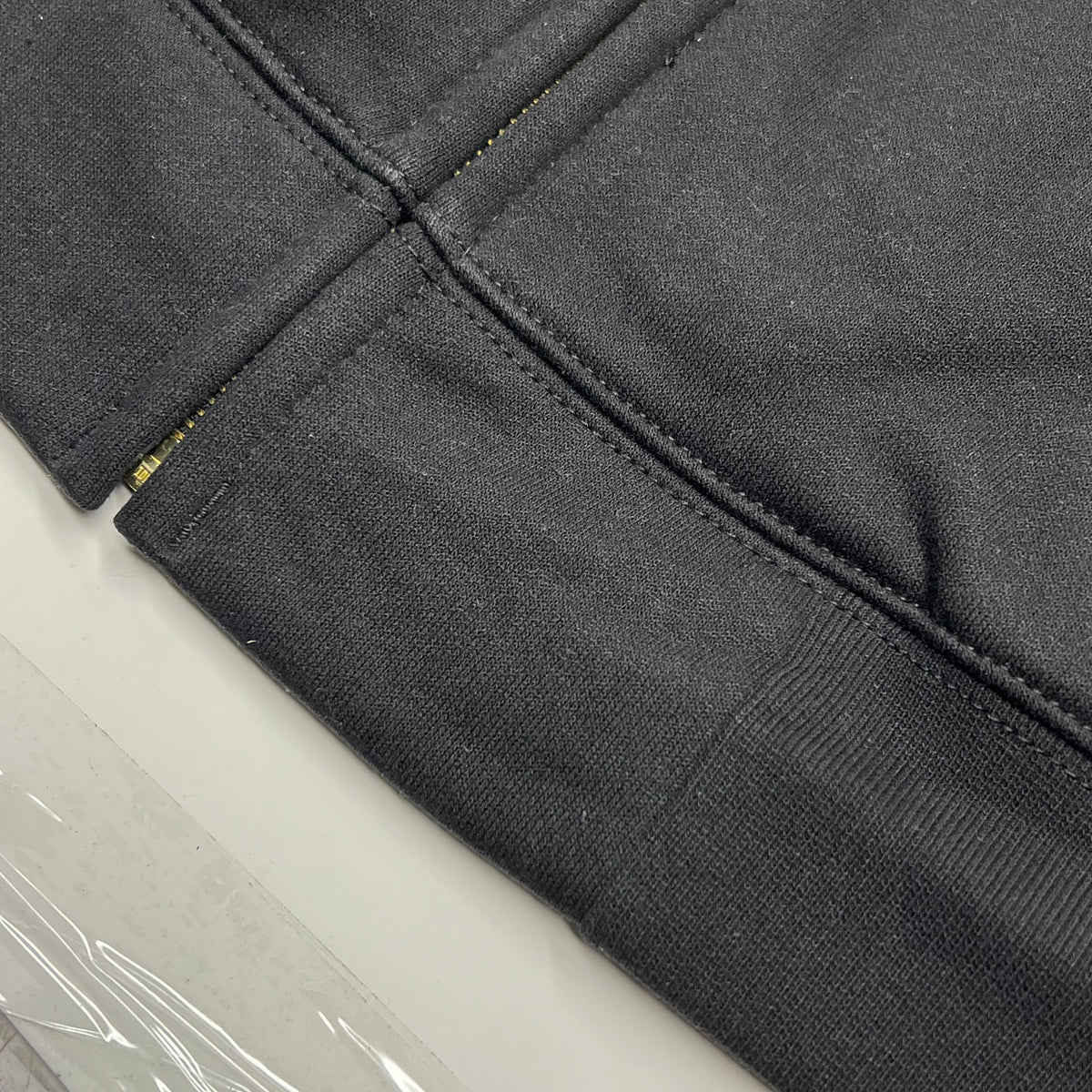 CARHARTT Loose Fit Midweight Full Zip Sweatshirt B&t Men's Sz 4X Black TS0122-M