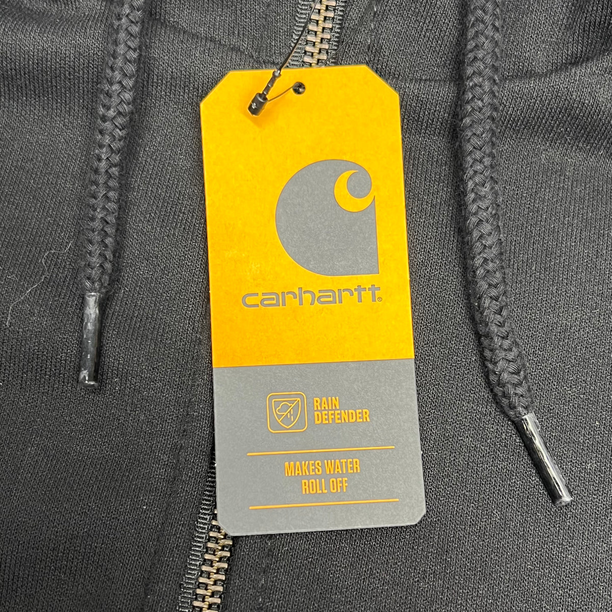CARHARTT Paxton Thermal Lined Full Zip Sweatshirt Men's Sz Tall XL Black TS4078-M