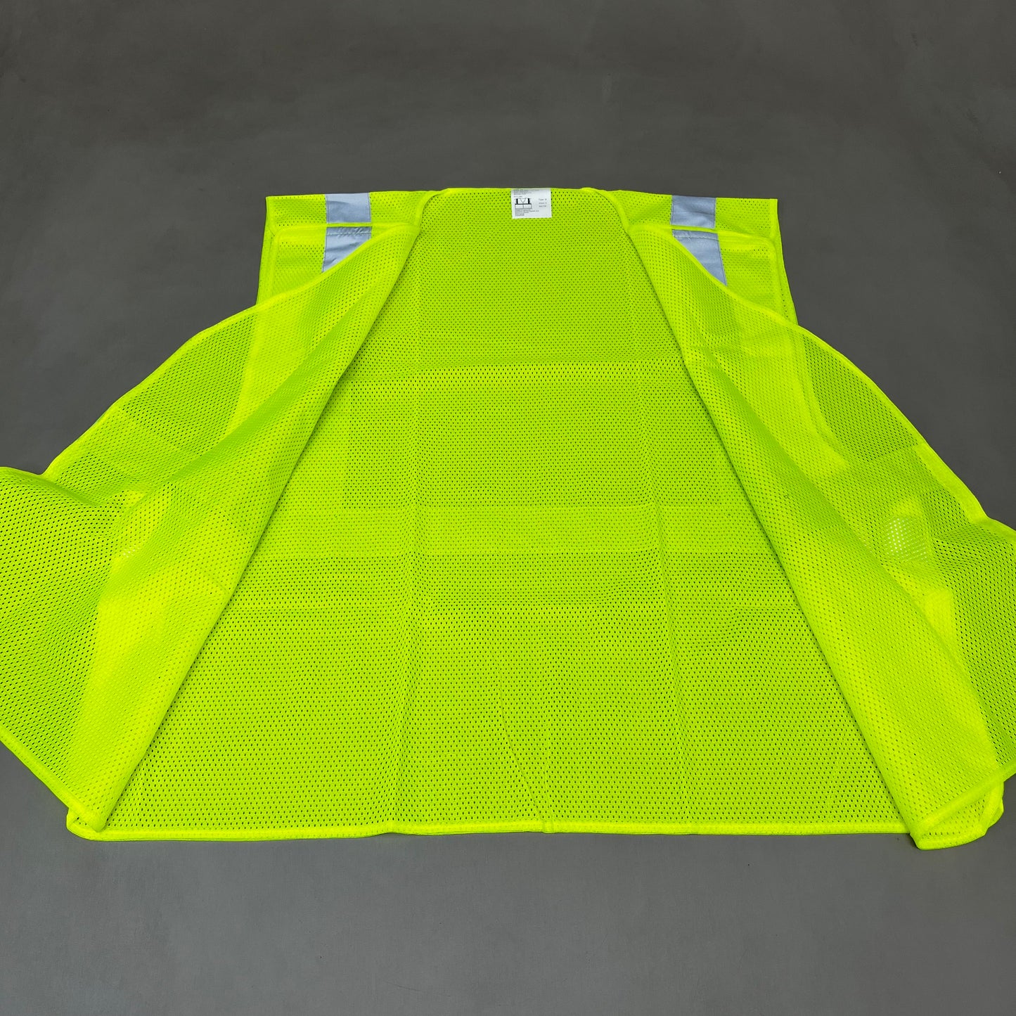 ASN INC Yellow Reflective Safety Vest Unisex Sz-3XL Neon Yellow 1409227 (New)
