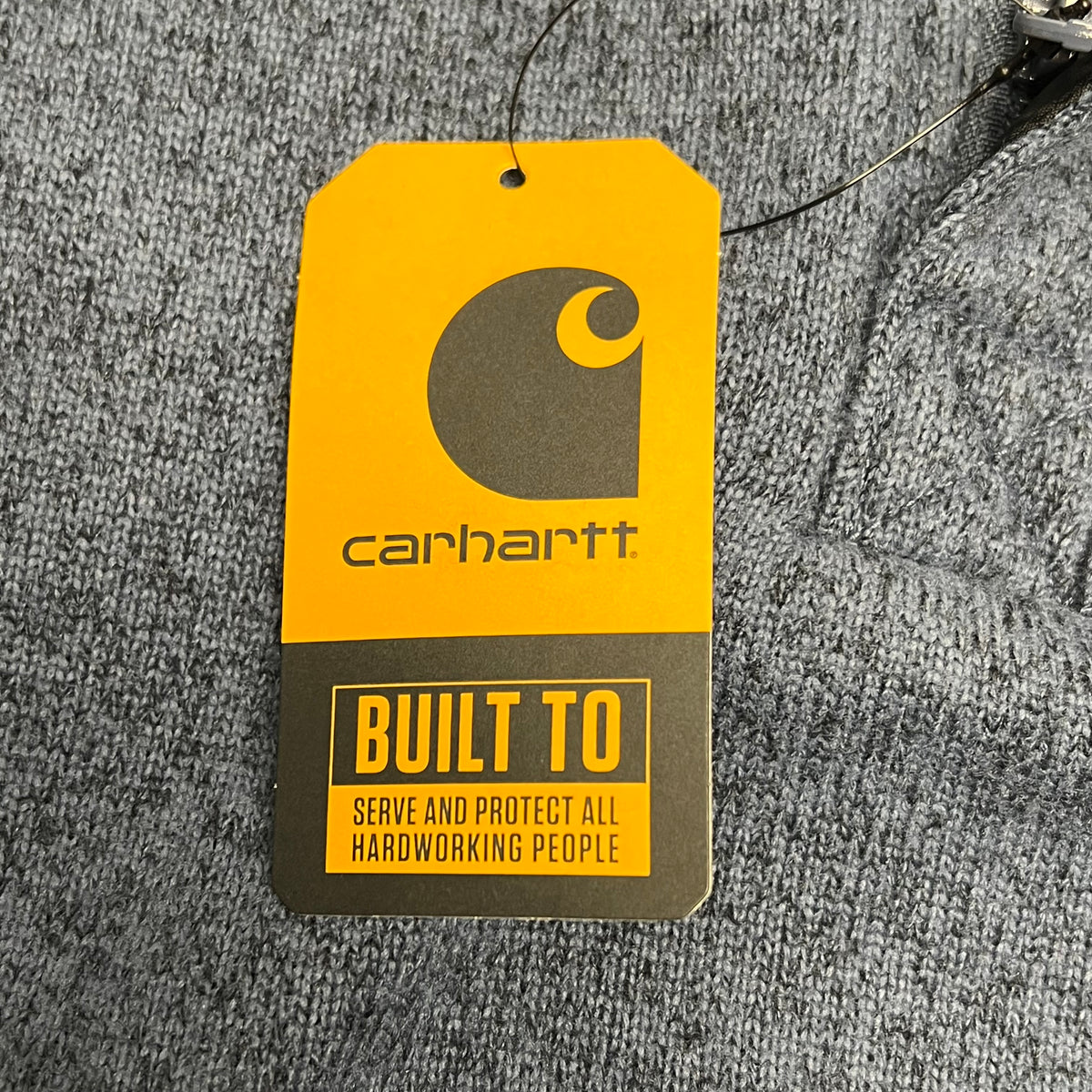 CARHARTT Wayland Sweater Relaxed Fit Midweight Men's Sz L Faded Navy TS6378-M