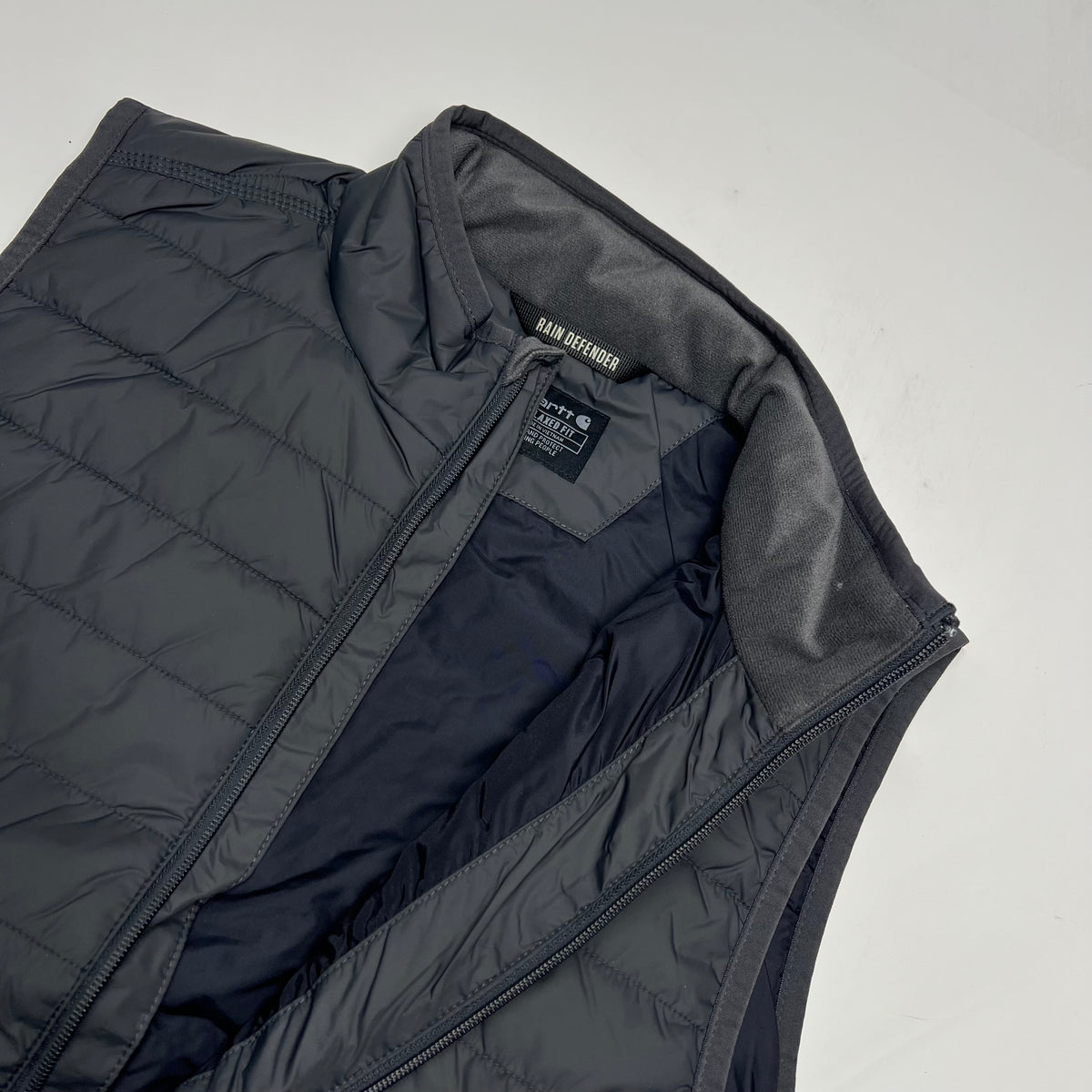 CARHARTT Gilliam Vest Relaxed Fit Quilted Nylon Men's Sz 3XL Shadow 0V2286-M