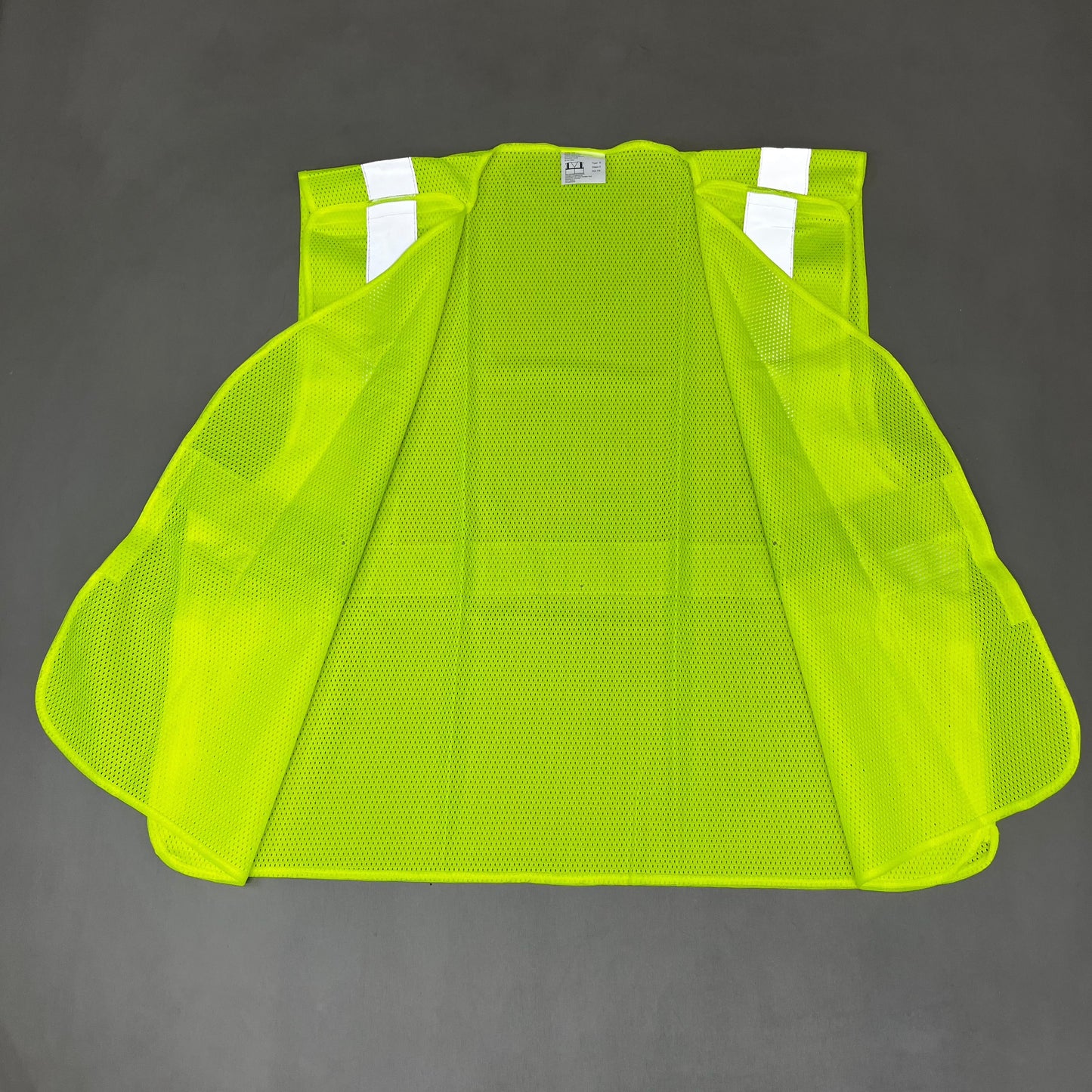 ASN INC Yellow Reflective Safety Vest Unisex Sz-2XL Neon Yellow 1409226 (New)