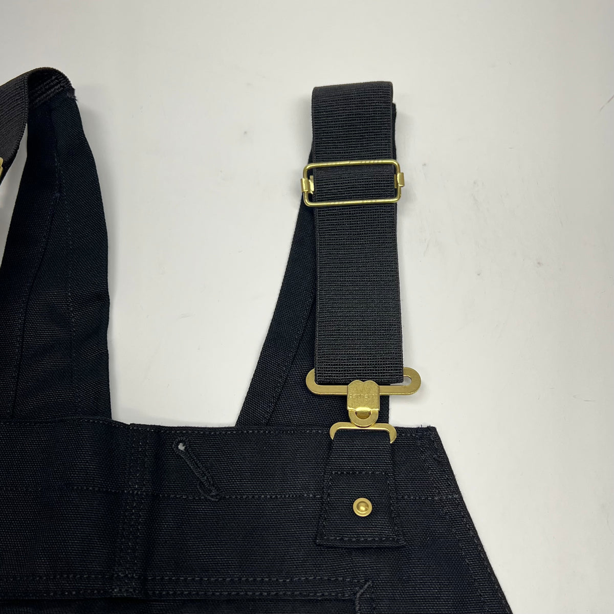 CARHARTT Iconic R01 Duck Rib Overall Wind Fighter 32X32 Black 102776-001