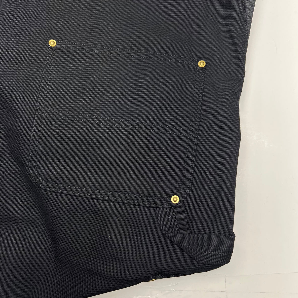 CARHARTT Iconic R01 Duck Rib Overall Wind Fighter 32X32 Black 102776-001