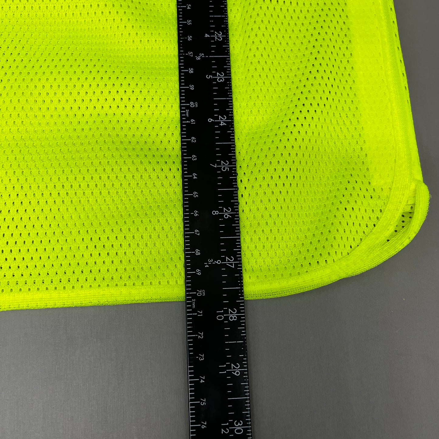 ASN INC Yellow Reflective Safety Vest Unisex Sz-2XL Neon Yellow 1409226 (New)