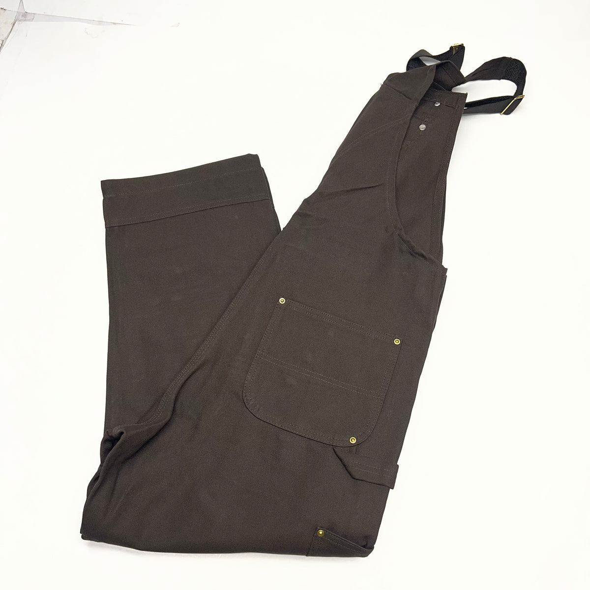 CARHARTT Duck Bib Overall Iconic R01-M Men's Sz 36 x 30 Brown 102776-DKB