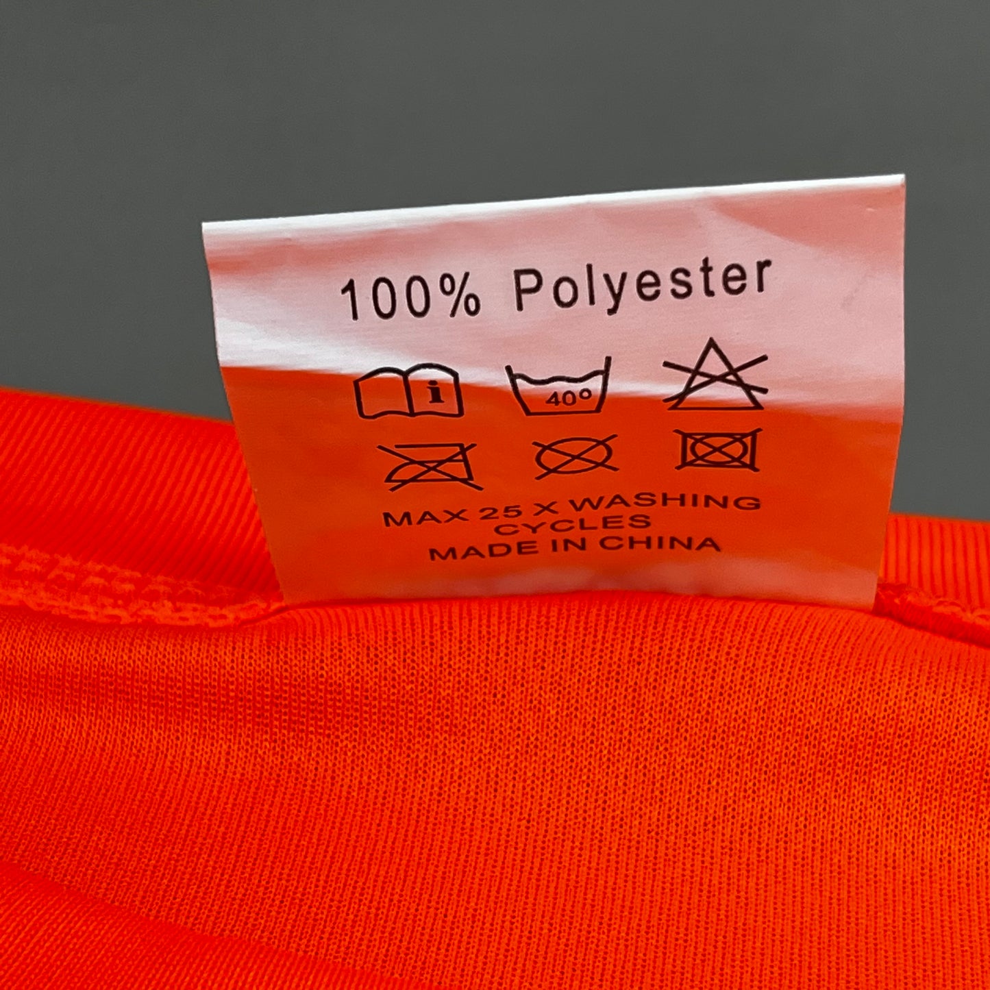 LX REFLECTIVE Pack of 3! Orange Reflective Shirts Unisex Sz-XL Orange (New)