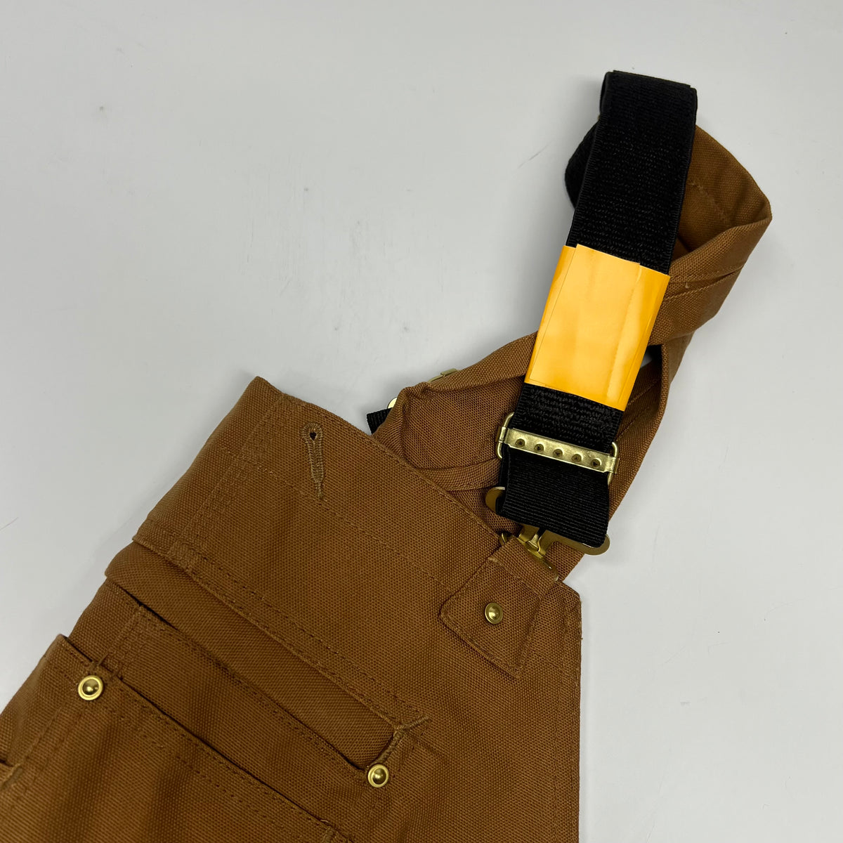 CARHARTT Iconic R01 Duck Bib Overall Men's Sz 30x34 Relaxed Fit Carhartt Brown