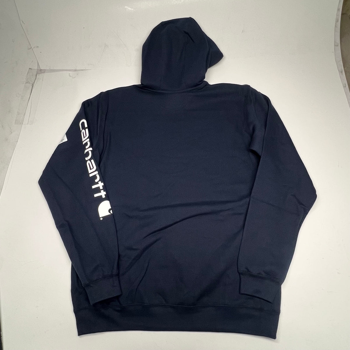 CARHARTT Iconic K288 Logo Graphic Sweatshirt Men's Sz Tall L New Navy TS0288-M