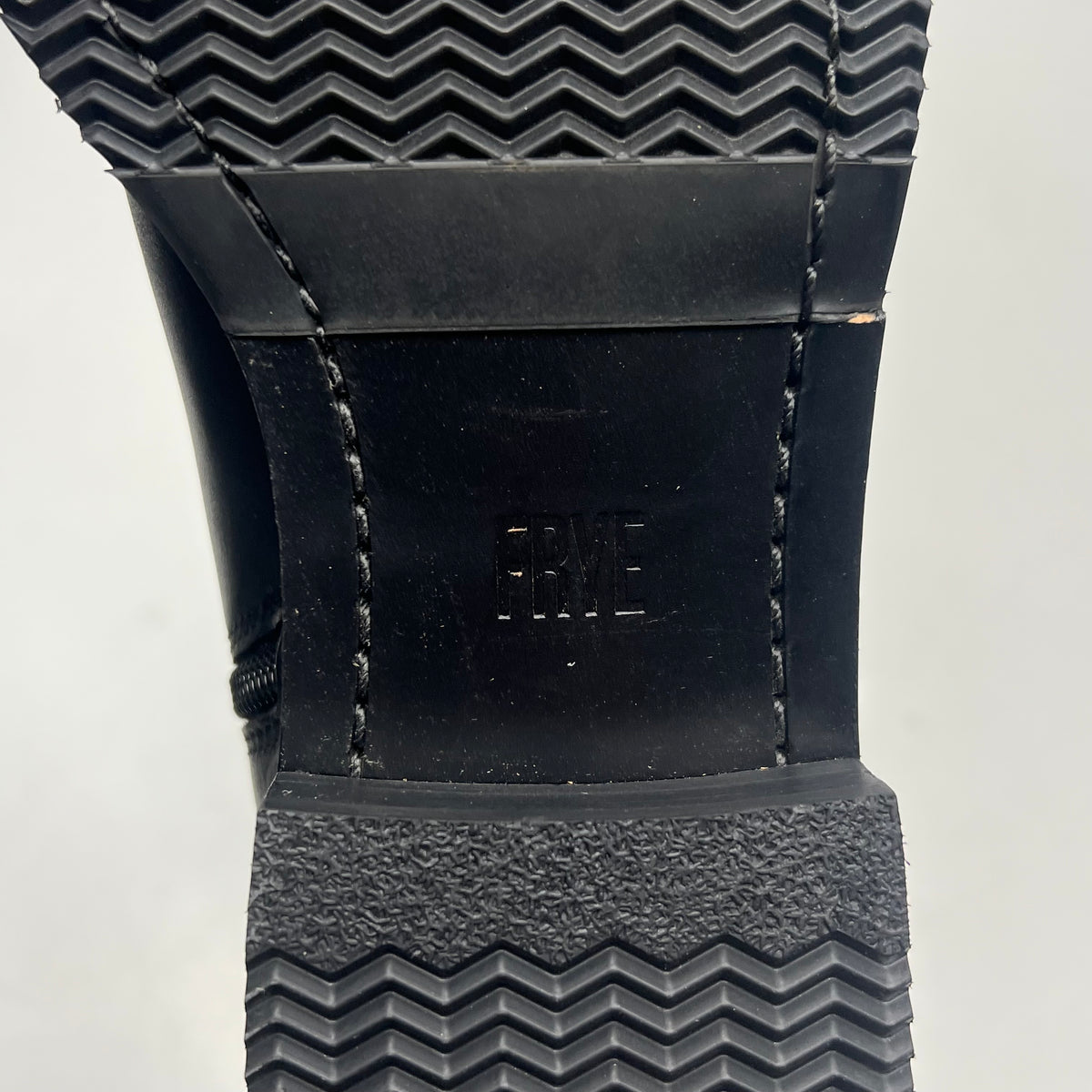 FRYE Melissa Button Tall Inside Zip Wide Calf Women's Sz 6.5M Black FR41971-BLAC