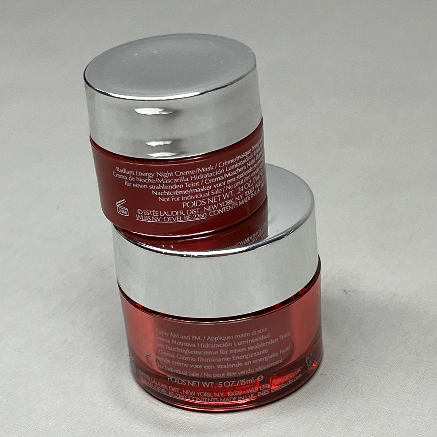 ESTEE LAUDER 8-Piece Gift Set Nutritious Super Pomegranate Beauty Set Red (New)