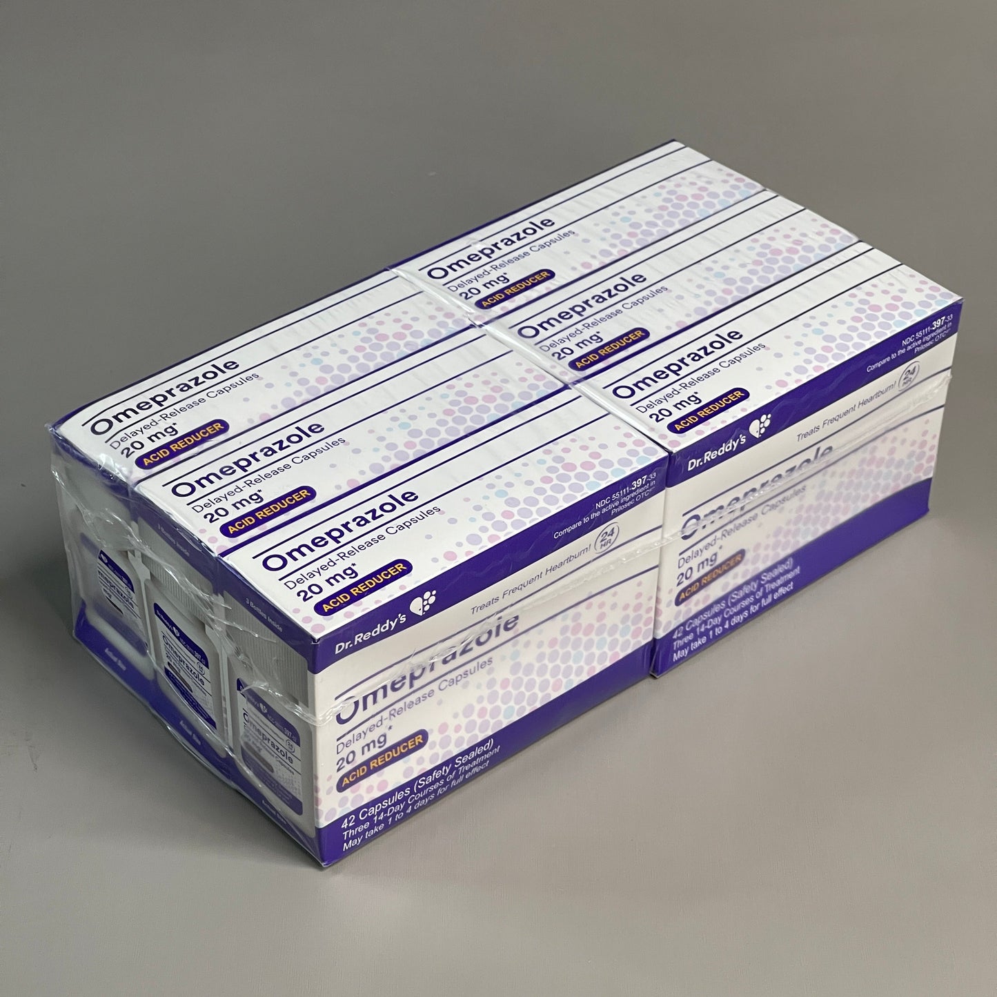 ZA@ Pallet of OMEPRAZOLE Delayed-Release 20 mg Acid Reducer *EXPIRED 12/22* (AS-IS)