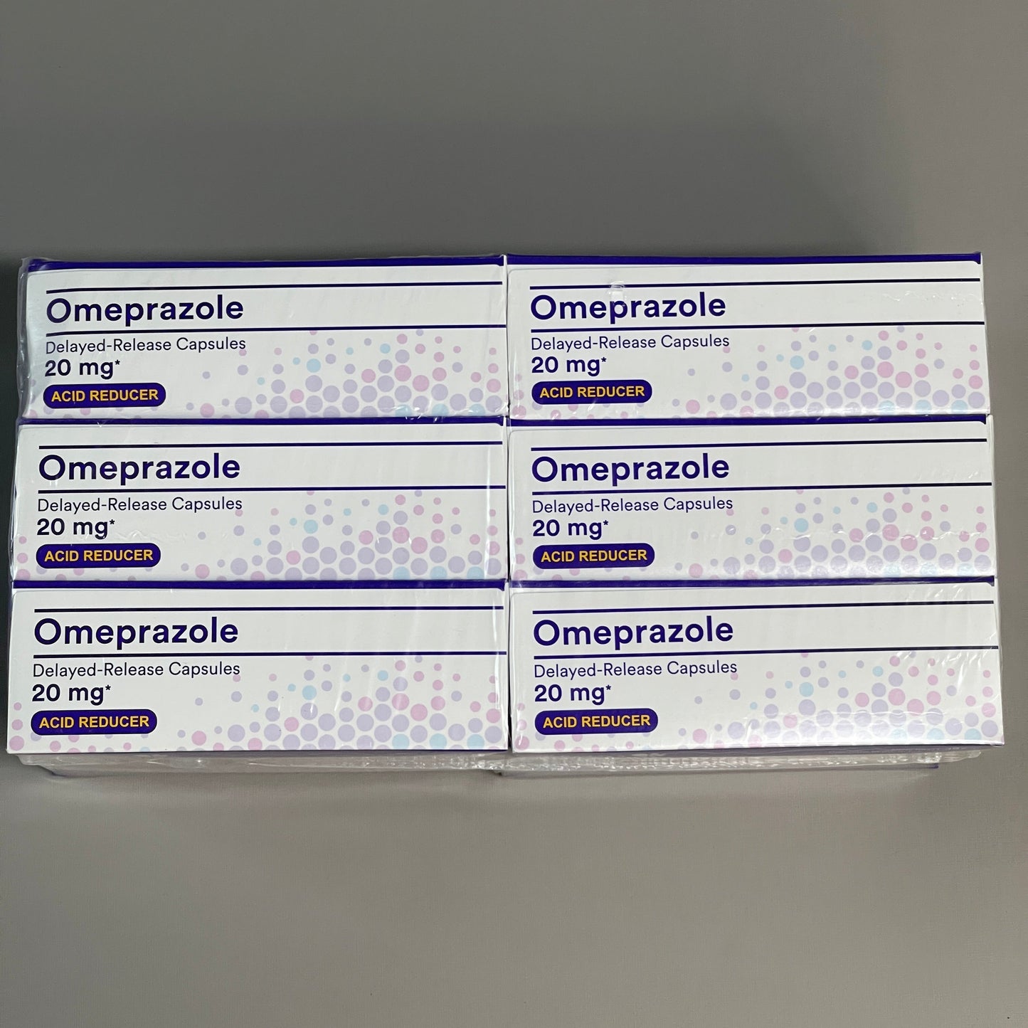 ZA@ Pallet of OMEPRAZOLE Delayed-Release 20 mg Acid Reducer *EXPIRED 12/22* (AS-IS)