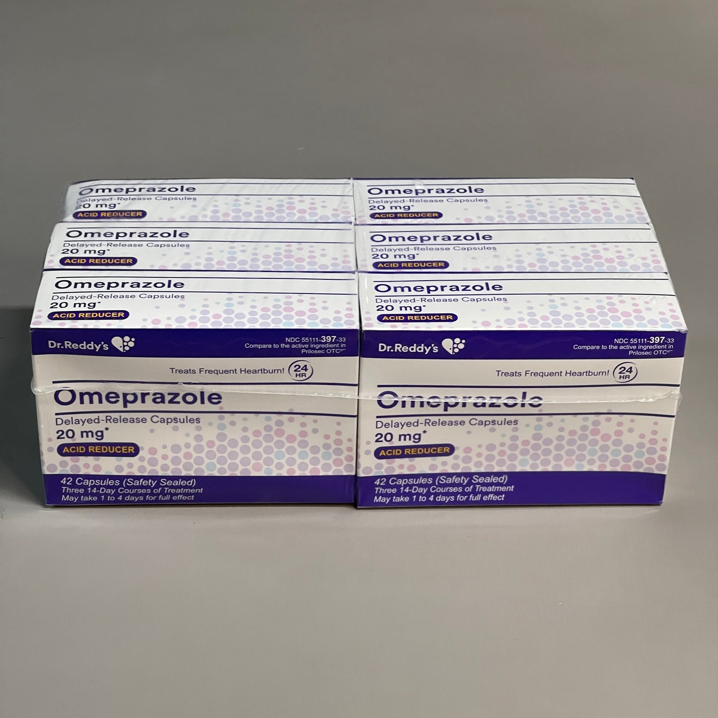 ZA@ Pallet of OMEPRAZOLE Delayed-Release 20 mg Acid Reducer *EXPIRED 12/22* (AS-IS)
