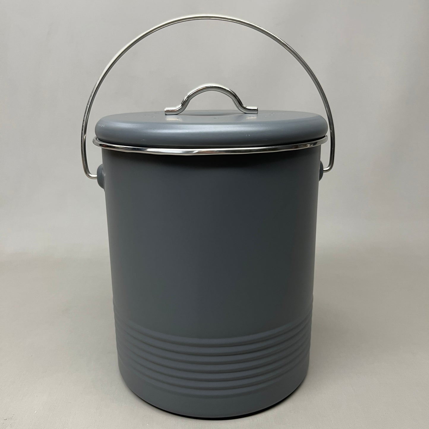 NOW DESIGNS Compost Bin Charcoal Filter Included 7" x 8 1/2" Gray 5123004 (New)