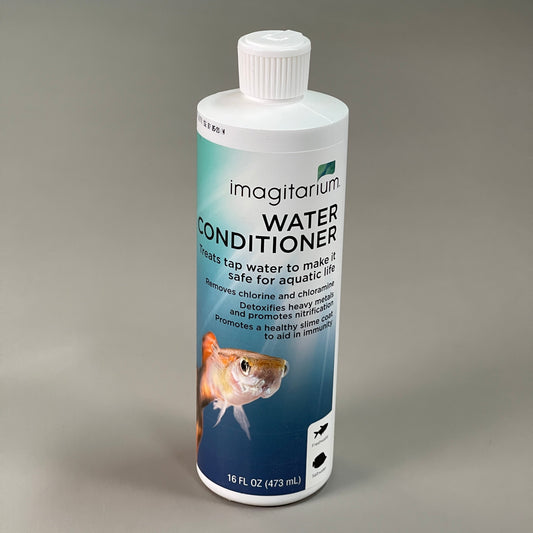 IMAGITARIUM Water Conditioner Treats Tap Water For Aquatic Life 16 oz 7/25 (New)