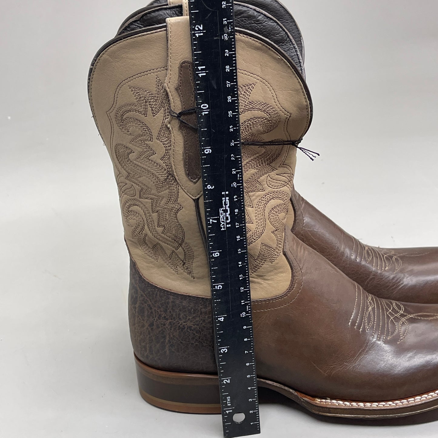 Tony Lama Jingle Bob Brown Print Style #TL3021 Men's Size 10 EE