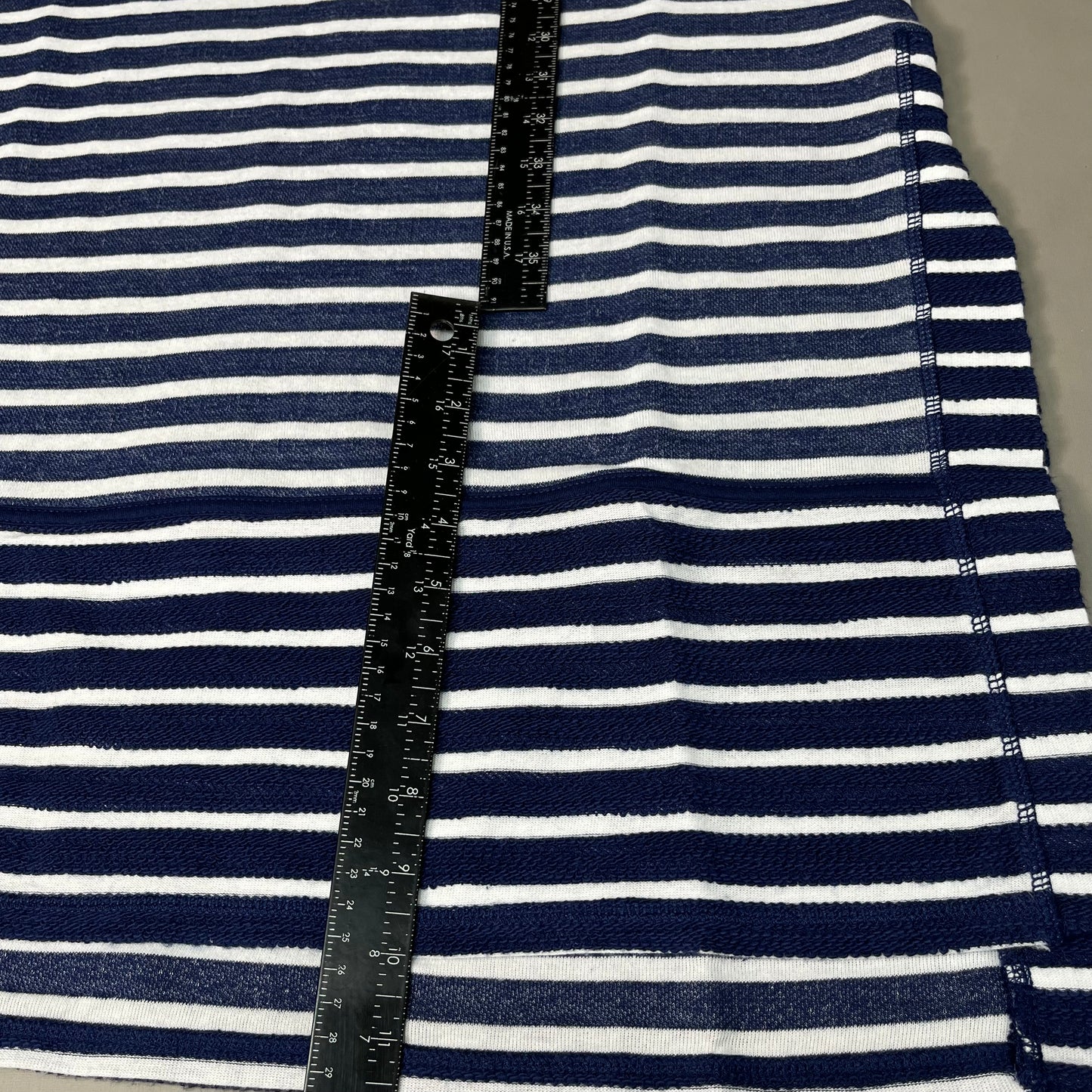 TOMMY BAHAMA Villa Lines Striped Midi Dress Sz S Island Navy TW619267 (New)