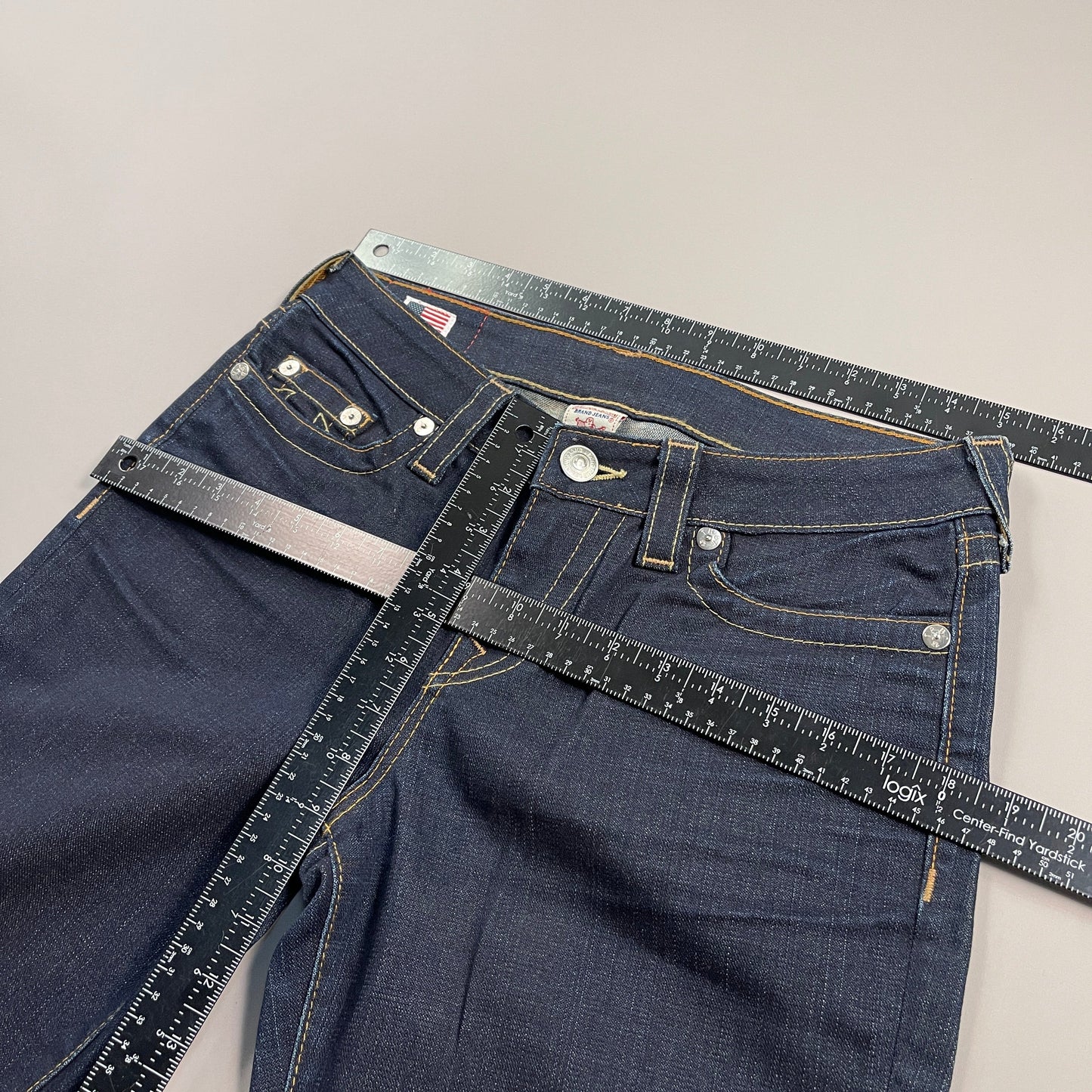 TRUE RELIGION Denim Skinny Jeans USA Women's Sz 27 (measures 31") Blue (New Other)