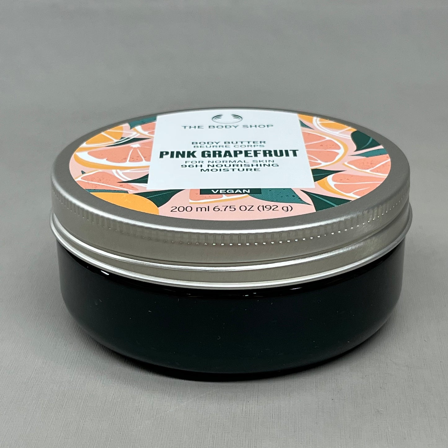 THE BODY SHOP Pink Grapefruit Body Butter 96H Moisture 6.75 oz White XU611AG (New)