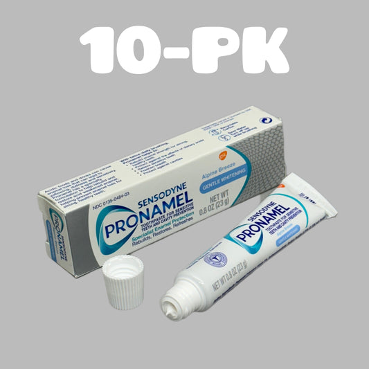 SENSODYNE (10 PACK) Pronamel Gentle Whitening Alpine Breeze Travel Size 0.8oz Exp 07/25