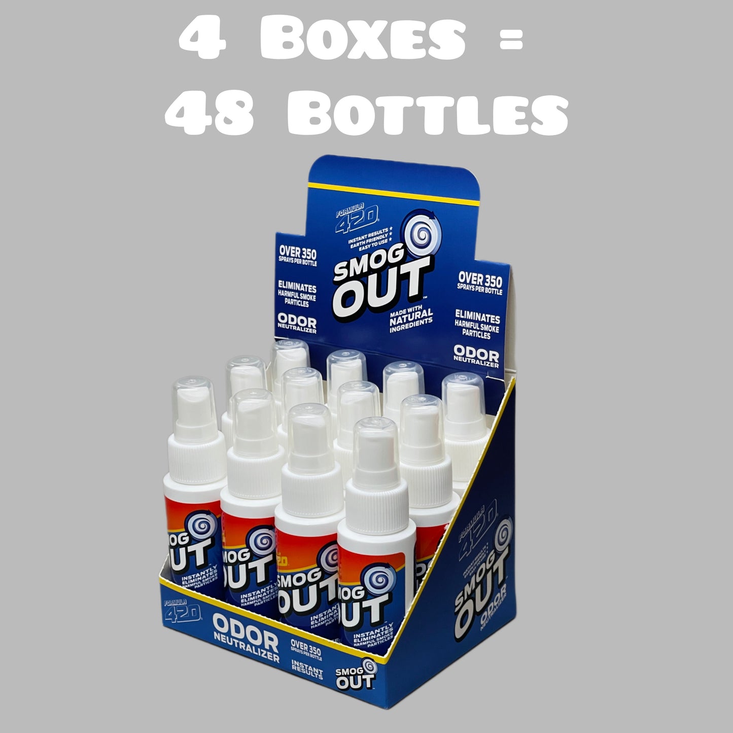 FORMULA 420 Smog-Out (48 PACK) Odor Neutralizer 2 oz (New)