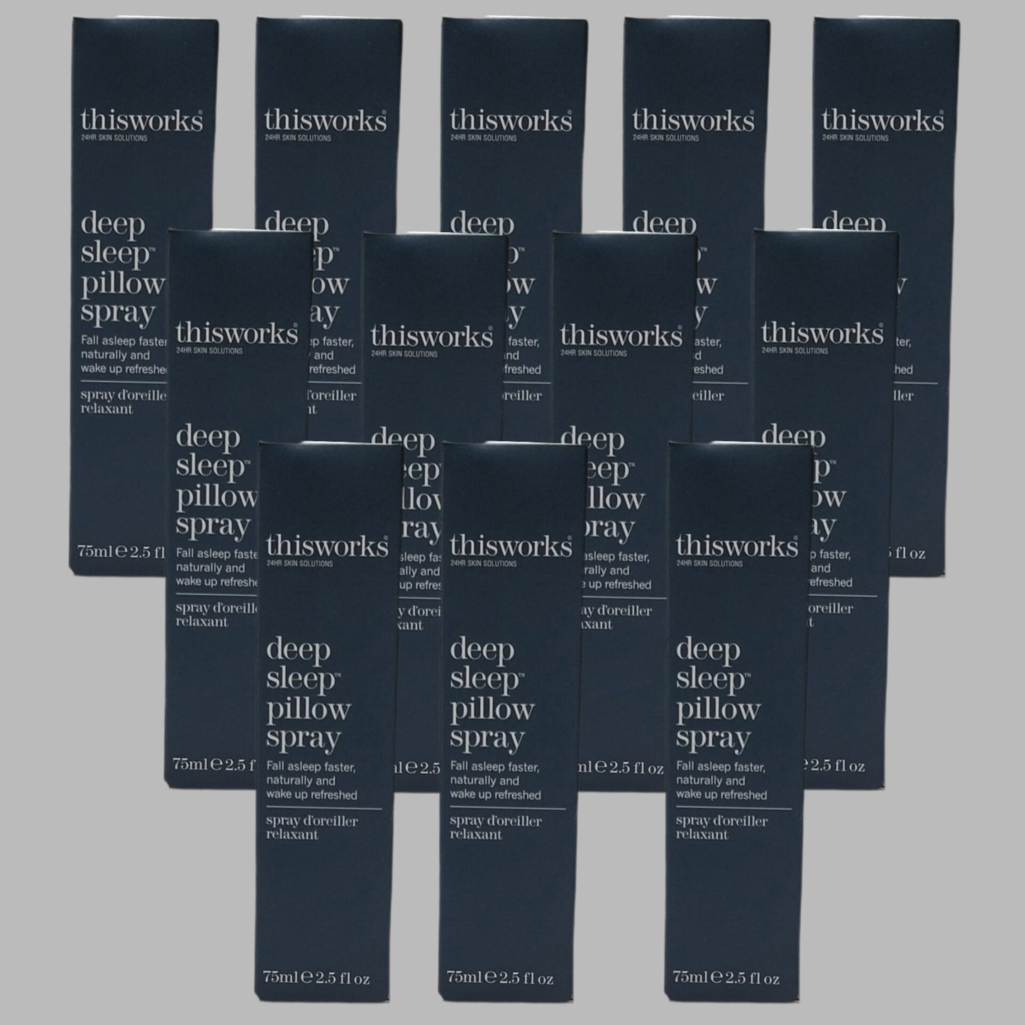 THIS WORKS (12 PACK) Deep Sleep Pillow Spray (2.5 fl oz) (New)