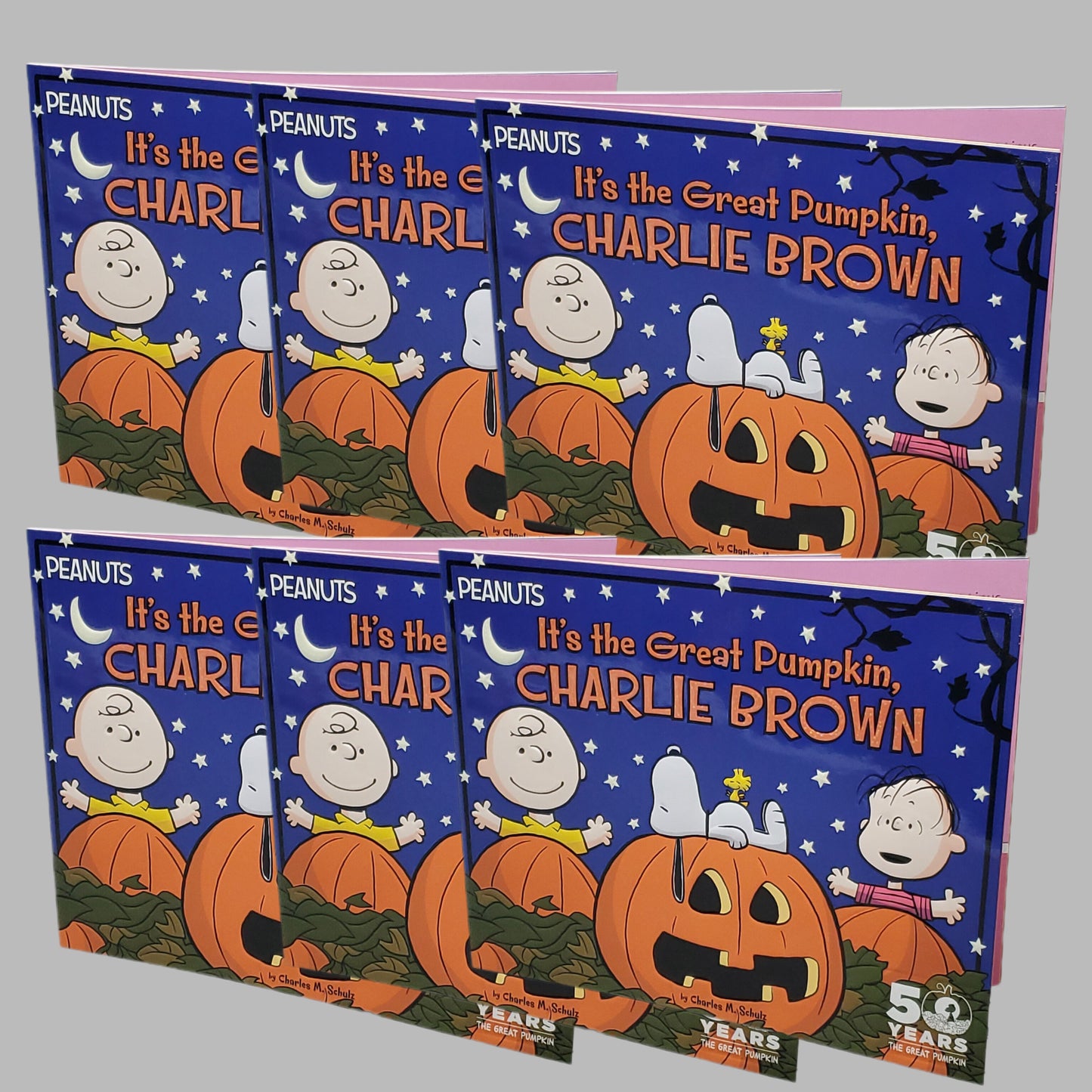 PEANUTS (6 PACK) It's The Great Pumpkin Charlie Brown by Charles M. Schulz Book (New)