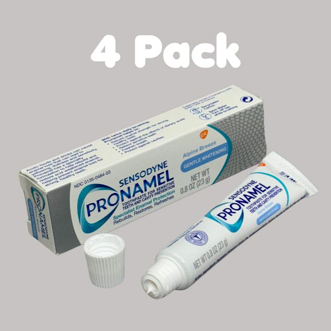 SENSODYNE 4 Pack Pronamel Gentle Whitening Alpine Breeze Travel Size 0.8oz Exp 07/25