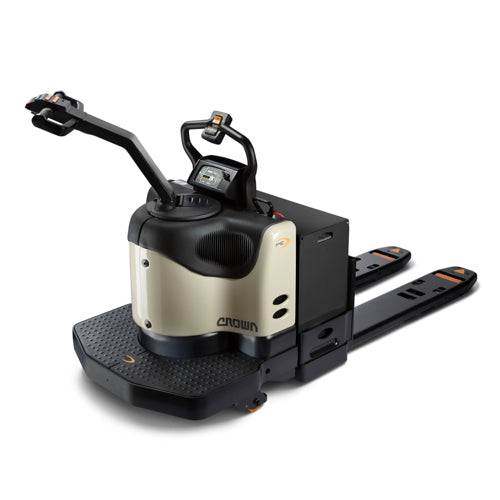 Z@ CROWN End Control Electric Pallet Jack PE 4500 Black & Grey (Used, Working)