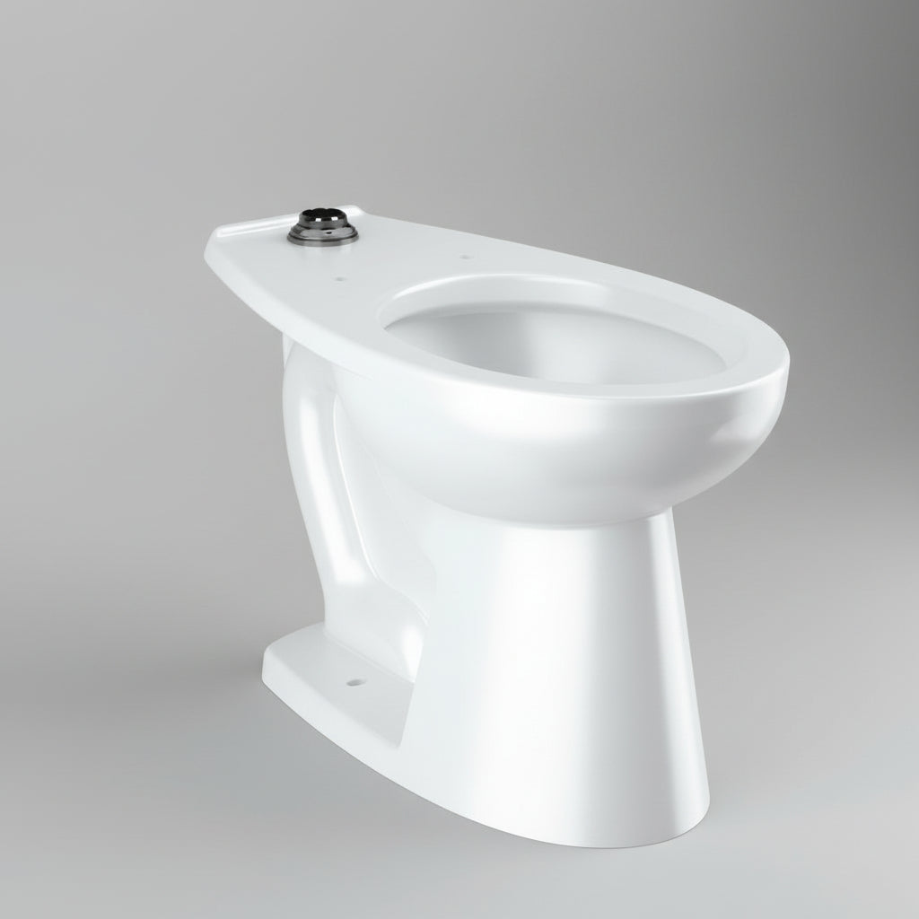SLOAN Floor Mounted ADA Water Closet W/ SloanTec Glaze 1.28 GPF White 2172029