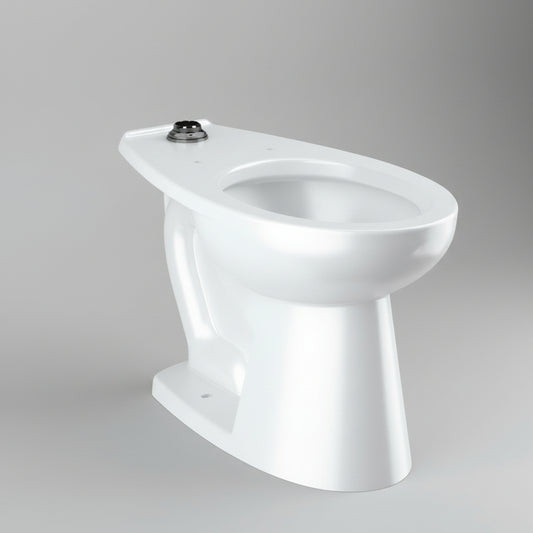 SLOAN Floor Mounted ADA Water Closet W/ SloanTec Glaze 1.28 GPF White 2172029
