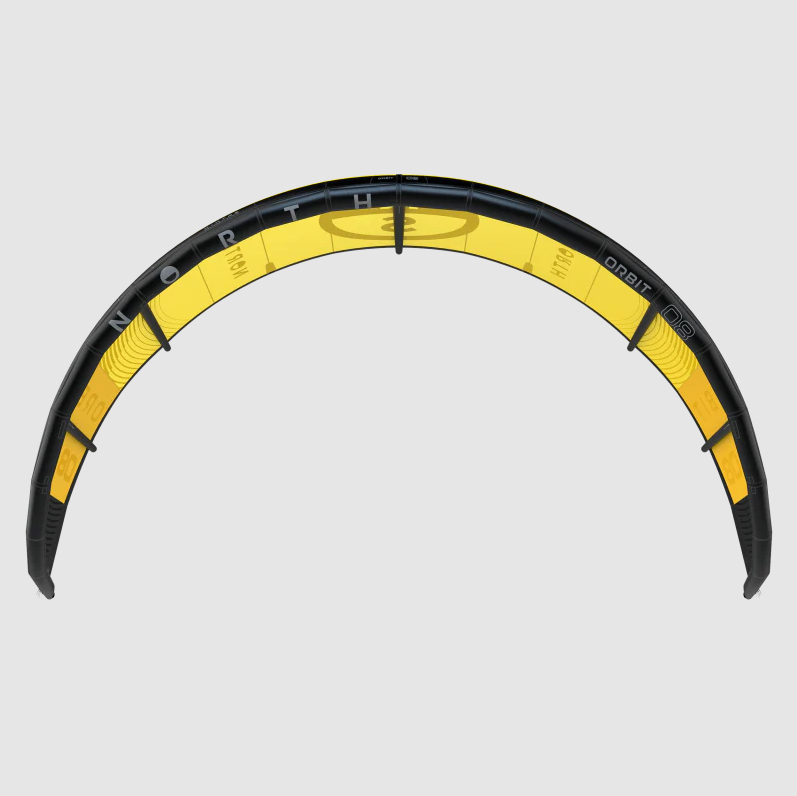 NORTH ACTION SPORTS Orbit Freeride / Big Air Water Surfing Kite 2024 12 Meter Sunset Yellow 85000.240000