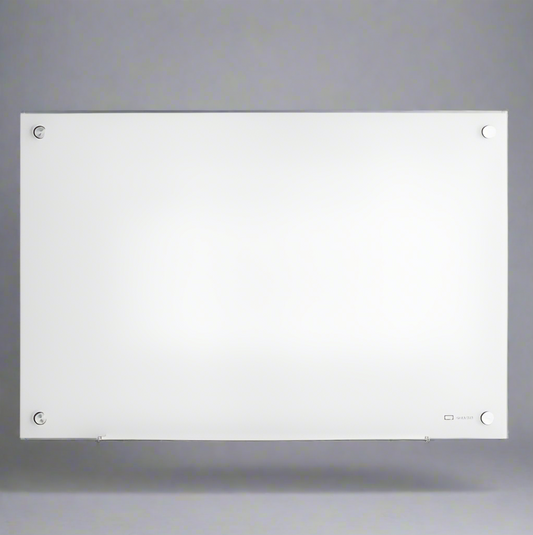 ZA@ QUARTET Invisible Wall Mount Dry Erase Glass Board Whiteboard Magnetic 3'x2' G23624W