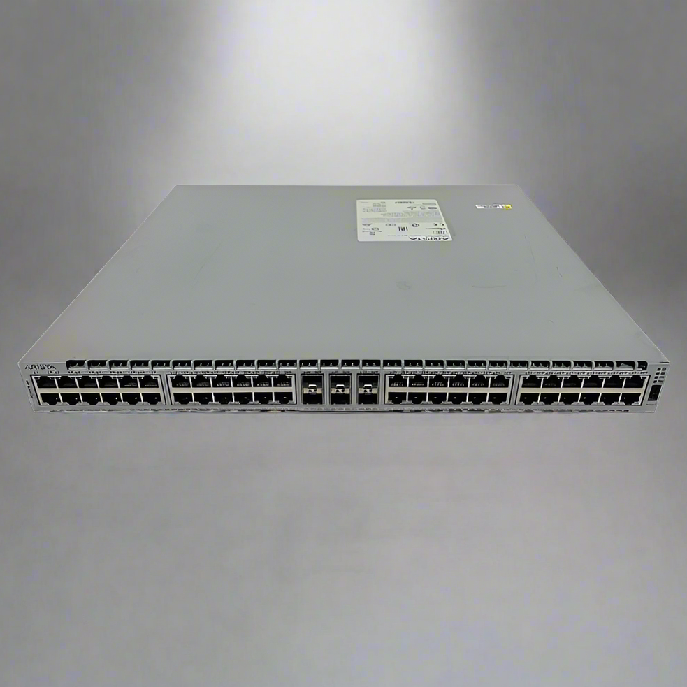ARISTA Network Switch Back-to-Front Airflow 48-Port 1GE & 6-10GE SFP+ Uplinks (New Other)